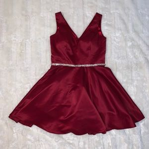 Red Cocktail Dress